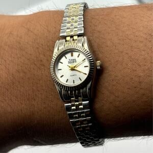 Silver Times Square Watch